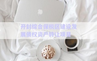 開封綜合保稅區(qū)建設發(fā)展債權資產轉讓項目