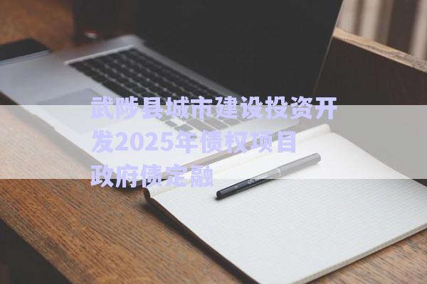 武陟縣城市建設(shè)投資開(kāi)發(fā)2025年債權(quán)項(xiàng)目政府債定融-第1張圖片-政信固收網(wǎng)